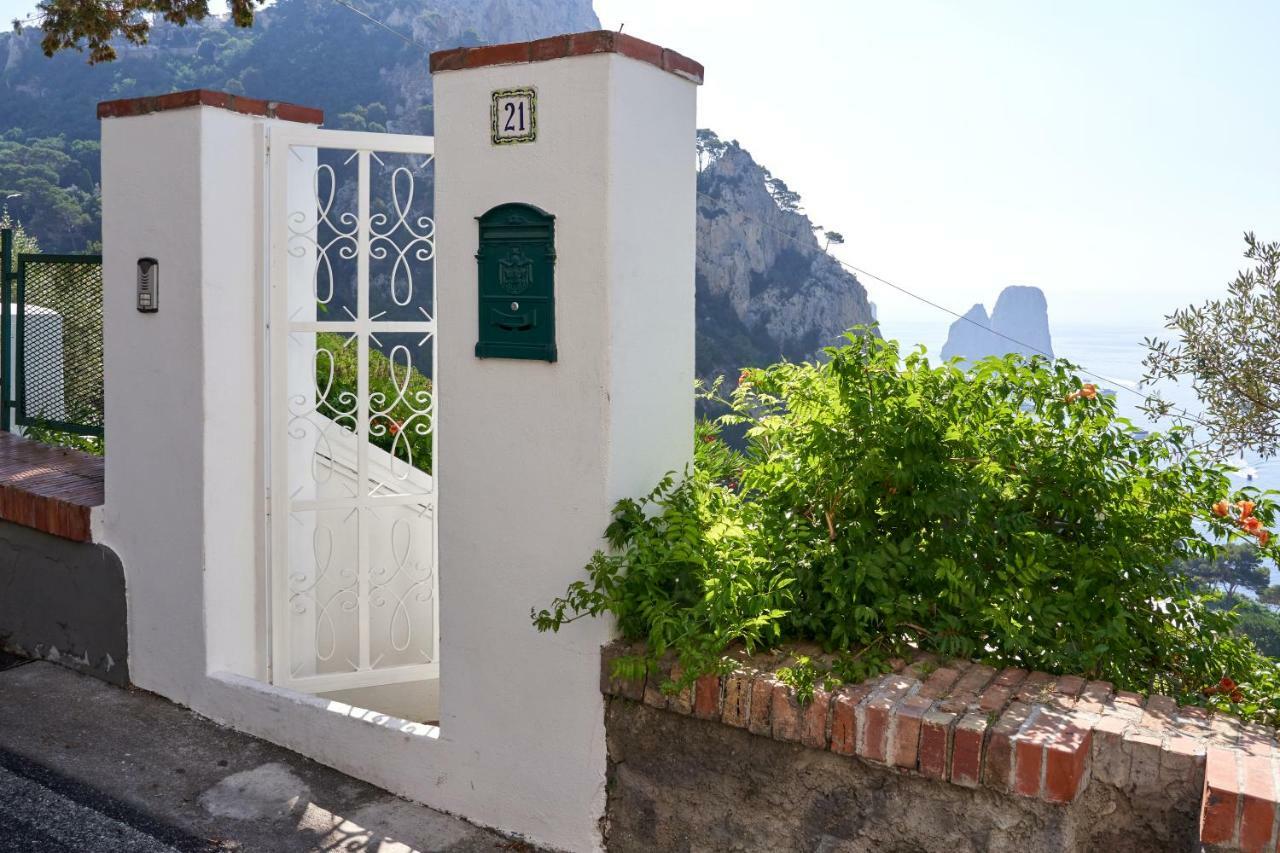Villa Marina Piccola Ai Faraglioni Capri Eksteriør billede